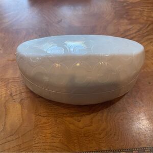 Ivory Coach Sunglass Case